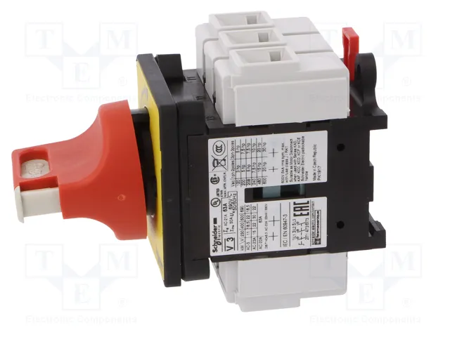 SCHNEIDER ELECTRIC TeSys VARIO VCF3 Seccionador Principal de Seguridad 63A 3 Polos SCHNEIDER ELECTRIC TeSys VARIO VCF3 Seccionador Principal de Seguridad 63A 3 Polos