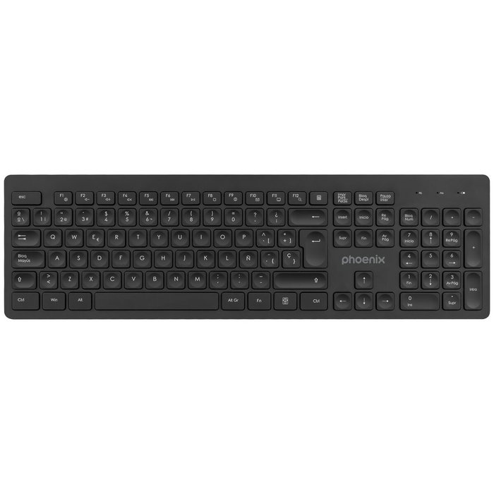 Phoenix technologies Teclado inalámbrico K200 QWERTY negro Phoenix technologies Teclado inalámbrico K200 QWERTY negro
