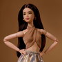 Barbie Barbie Signature Basics Colección Neutral Modelo 06 Muñeca Articulada con Falda Dorada y Top Halter - Jjx25