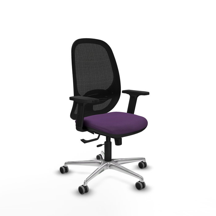 PIQUERAS Y CRESPO Silla de oficina Cilanco Morado/Negro con mecanismo Sincro/Traslack PIQUERAS Y CRESPO Silla de oficina Cilanco Morado/Negro con mecanismo Sincro/Traslack