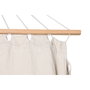 DKD Home Decor Hamaca de Algodón y Abeto con Flecos Blanco