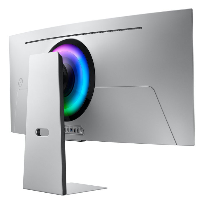 Samsung LS34DG850SUXEN Odyssey G8 34" 3440x1440 OLED Monitor UltraWide Curvo 175Hz 0.03ms AMD FreeSync Premium Pro HDR10+ USB-C HDMI 2.1 DisplayPort Altavoces Plata