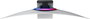 Samsung Odyssey OLED G8 LS34DG850SUXEN 34 pulgadas Curvo Plata