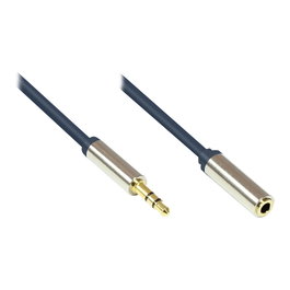GoodConnections Cable de audio GC-M0050 3,5 mm Azul