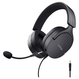 Trust Auriculares Gaming GXT 489 FAYZO Alámbricos Supraaurales Negro, Micrófono Extraíble, 20-20000 Hz, 256 g