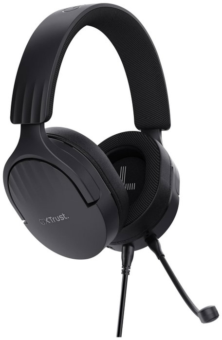 Trust GXT 489 FAYZO Auriculares Gaming Negros