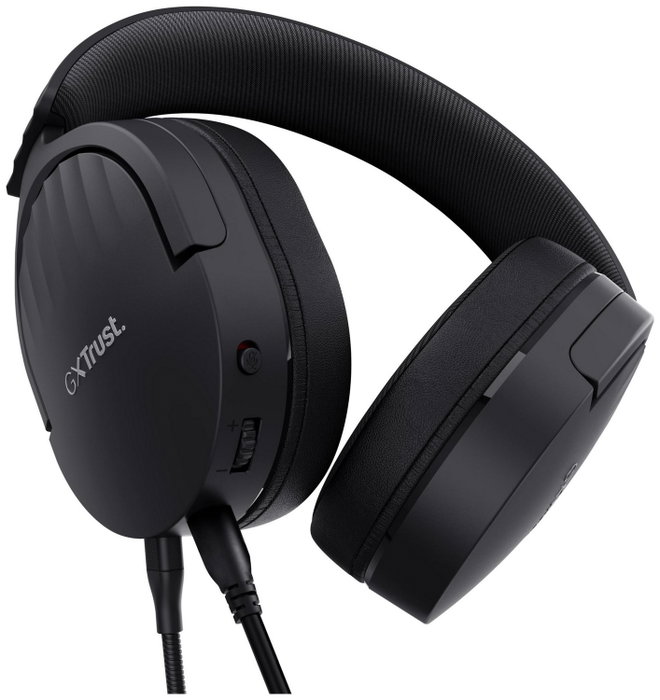 Trust GXT 489 FAYZO Auriculares Gaming Negros
