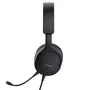 Trust GXT 489 FAYZO Auriculares Gaming Alámbricos con Micrófono Desmontable, Supraaurales, Diadema Ajustable, Unidades de 50 mm, Conector Jack 3.5 mm, Negro