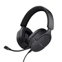 Trust GXT 489 FAYZO Auriculares Gaming Alámbricos con Micrófono Desmontable, Supraaurales, Diadema Ajustable, Unidades de 50 mm, Conector Jack 3.5 mm, Negro