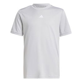 Camiseta de Manga Corta Infantil Adidas Tr-Essentials Gris claro