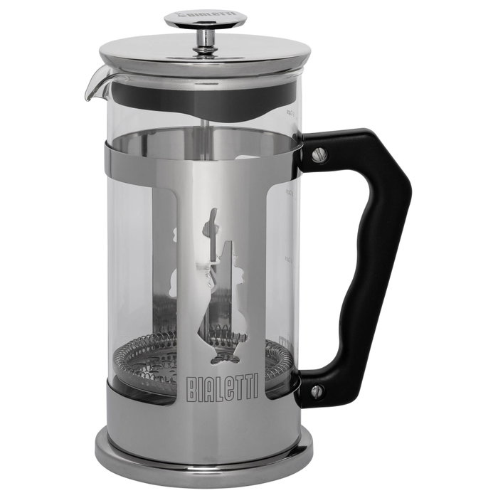 Bialetti Preziosa Prensa Francesa 1l Plata/Transparente