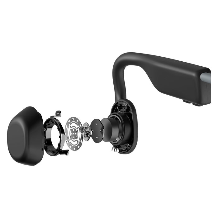 Shokz OpenMove Auriculares Inalámbricos Conducción Ósea Deportivos Gris Resistencia al Agua IP55 Bluetooth 5.1 Shokz OpenMove Auriculares Inalámbricos Conducción Ósea Deportivos Gris Resistencia al Agua IP55 Bluetooth 5.1