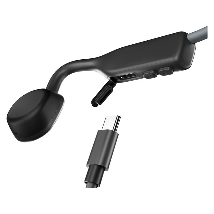 Shokz OpenMove Auriculares Inalámbricos Conducción Ósea Deportivos Gris Resistencia al Agua IP55 Bluetooth 5.1 Shokz OpenMove Auriculares Inalámbricos Conducción Ósea Deportivos Gris Resistencia al Agua IP55 Bluetooth 5.1