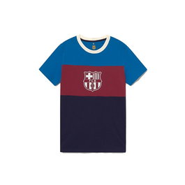 Camiseta de Fútbol de Manga Corta Hombre F.C. Barcelona Tricolor 36