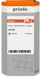 Prindo Cartucho de tinta varios colores PRIHPCB337EE Basic