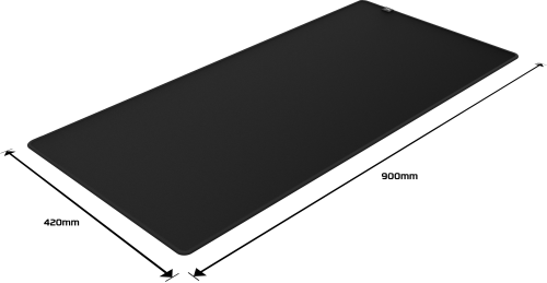 HyperX Pulsefire Mat Alfombrilla de Ratón Gaming XL Negro HyperX Pulsefire Mat Alfombrilla de Ratón Gaming XL Negro