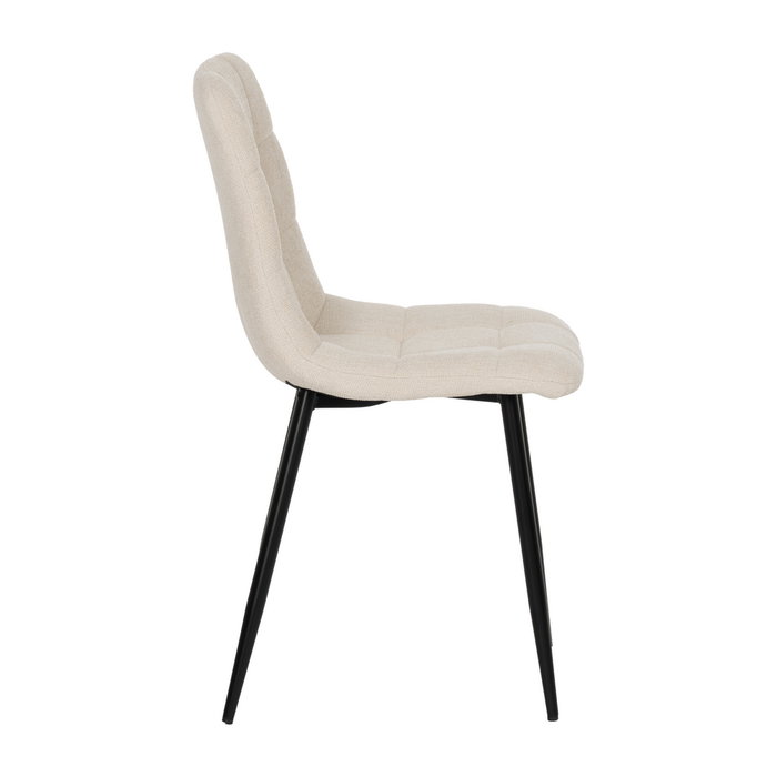 Ixia Silla Blanco Tejido-Metal Contract Ixia Silla Blanco Tejido-Metal Contract