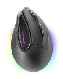 Mars Gaming MM-SK Ratón Gaming Vertical Inalámbrico Negro