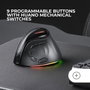 Mars Gaming MM-SK Ratón Gaming Vertical Inalámbrico 8400 DPI