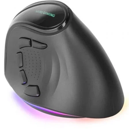 Mars Gaming Ratón Gaming Vertical Inalámbrico MM-SK Tri-Mode hasta 8400 DPI