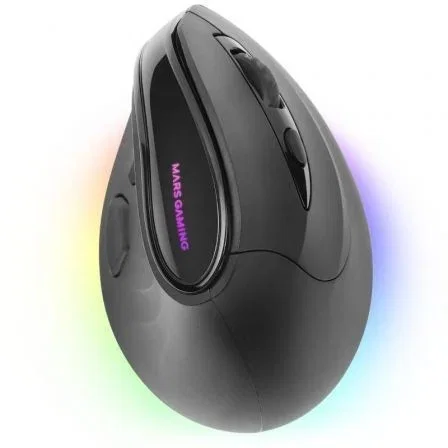 Mars Gaming Ratón Gaming Vertical Inalámbrico MM-SK Tri-Mode hasta 8400 DPI