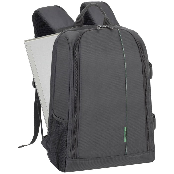 Rivacase 7490 Green Mantis Camera Backpack Black