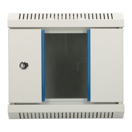 Extralink Armario rack de pared 4U 10 pulgadas Gris