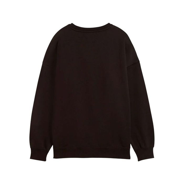 Sudadera sin Capucha Mujer Puma Maximal Metallic Oversized Crew FL Negro S