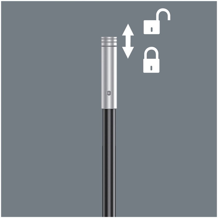 Wera 393 S Bit Holder extra slim con eje flexible