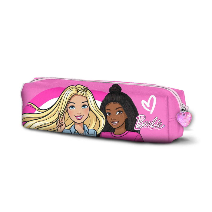 Barbie Estuche Portatodo Cuadrado Rosa PVC 7x21x5.5 cm Barbie Estuche Portatodo Cuadrado Rosa PVC 7x21x5.5 cm
