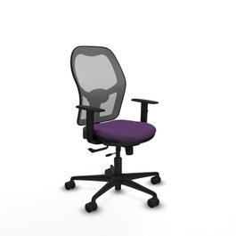 PIQUERAS Y CRESPO Silla de oficina Jorquera Morado y Gris