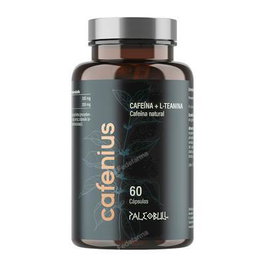 PALEOBULL Cafeína + L-teanina 60 cápsulas