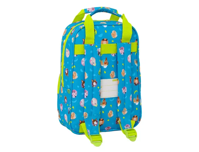 Safta Mochila Infantil La Granja de Zenon 28x20x8cm