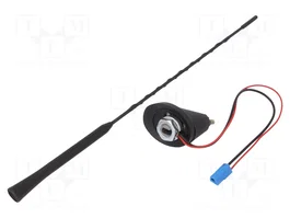 4CARMEDIA Antena de techo para Opel con amplificación FM