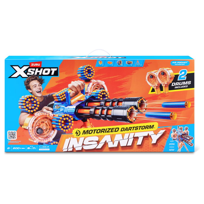 ZURU XSHOT Insanity Series 1 Motorized DartStorm