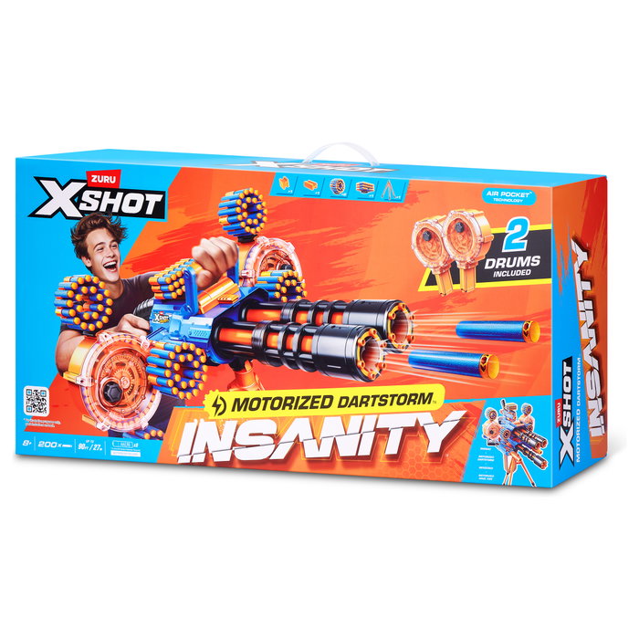 ZURU XSHOT Insanity Series 1 Motorized DartStorm
