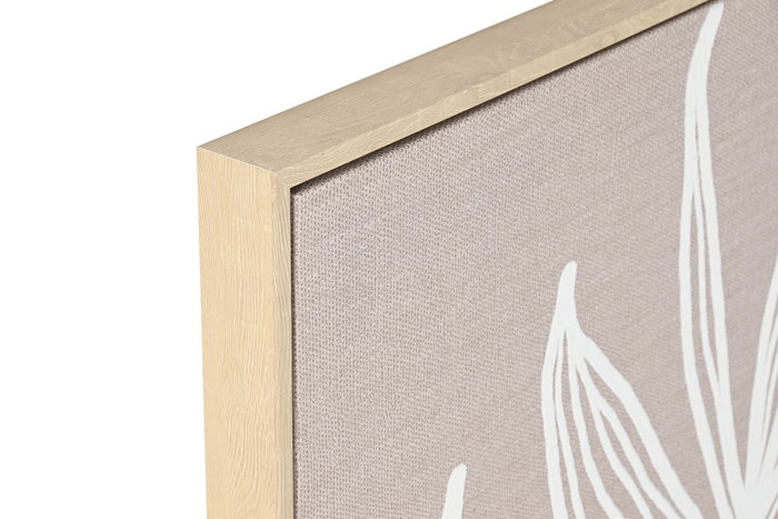 DKD Home Decor Cuadro Lienzo PS 83X4,5X83 Hoja 3D Surtido de 2 Unidades DKD Home Decor Cuadro Lienzo PS 83X4,5X83 Hoja 3D Surtido de 2 Unidades