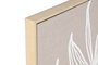 DKD Home Decor Cuadro Lienzo PS 83X4,5X83 Hoja 3D Surtido de 2 Unidades