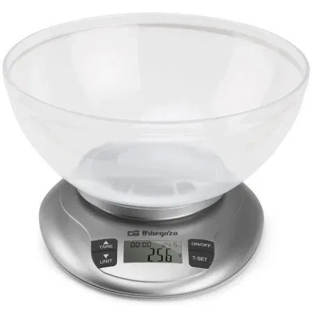 Orbegozo Báscula de Cocina Electrónica PC 2017 A 18403 hasta 3.5kg Plata