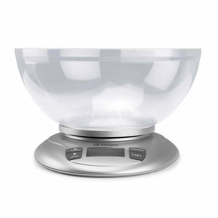 Orbegozo Báscula de Cocina Electrónica PC 2017 A Plata