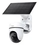 TP-Link Tapo TC90 Kit - Cámara de Seguridad Exterior Bombilla WiFi Inalámbrica, Alimentación Solar, IP65, 3MP (2304x1296), Visión Nocturna, Color Blanco
