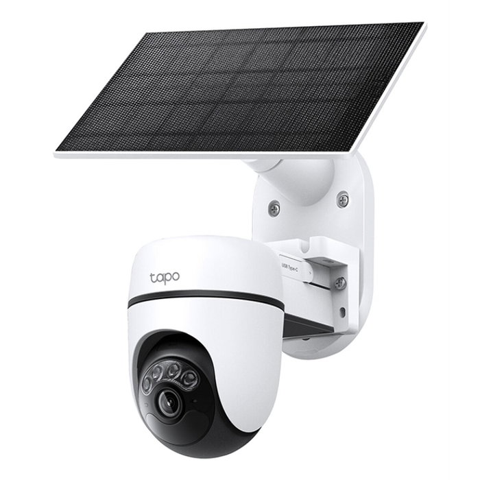 TP-Link Tapo TC90 KIT Cámara de Seguridad 2K con Panel Solar