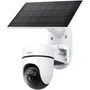 TP-Link Tapo TC90 KIT Cámara de Videovigilancia 2K 3MP con Panel Solar, Visión Nocturna a Color, Detección Inteligente, 360°