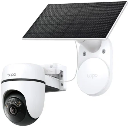 TP-Link Tapo TC90 KIT Cámara de Videovigilancia 2K 3MP con Panel Solar, Visión Nocturna a Color, Detección Inteligente, 360° TP-Link Tapo TC90 KIT Cámara de Videovigilancia 2K 3MP con Panel Solar, Visión Nocturna a Color, Detección Inteligente, 360°