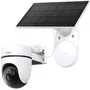 TP-Link Tapo TC90 KIT Cámara de Videovigilancia 2K 3MP con Panel Solar, Visión Nocturna a Color, Detección Inteligente, 360°