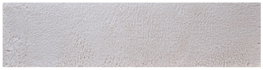 DKD Home Decor Alfombra de Poliéster 60x240x3 cm, Marfil