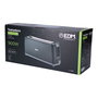 Edm Tostadora Ranura Larga Black Design 900W Negro/Acero con Funciones Calentar y Descongelar