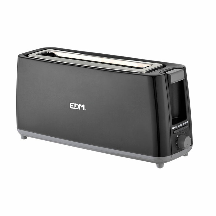 Edm Tostadora de ranura larga Black Design 900 W Edm Tostadora de ranura larga Black Design 900 W