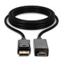Lindy Cable DisplayPort a HDMI 10.2G 5m Negro