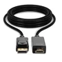 Lindy Cable DisplayPort a HDMI 10.2G 5m Negro